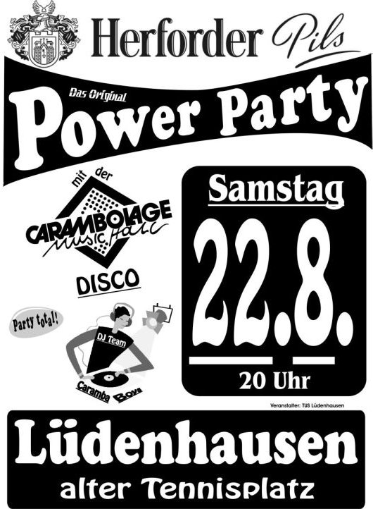 Herforder Pils Power Party