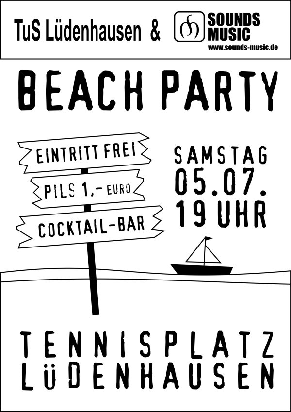 Beach Party 5. Juli 2008