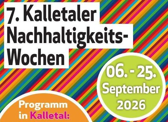 Kalletaler Nachhaltigkeitswochen 2026