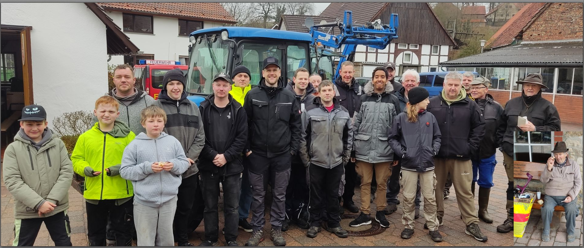 Bilder vom Dorfputz am 14.03.2026