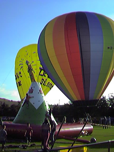 Ballon vor Start 1