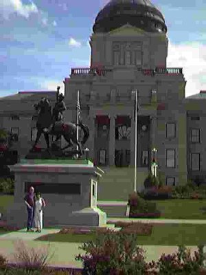 Montana Capitol State Building in Helena